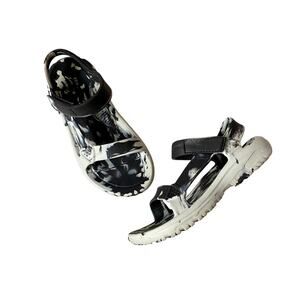Teva Hurricane Drift Water Sandal In Huemix Black Swirl Size 7